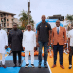 BAL et Wave rénovent un terrain à Yopougon