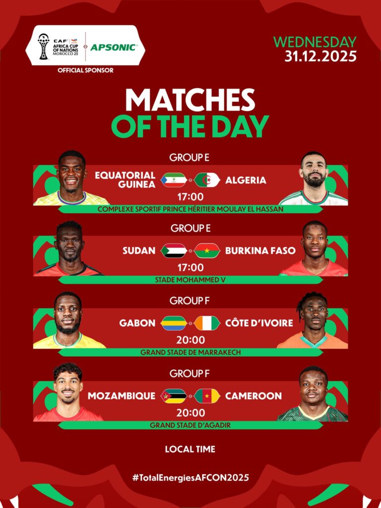 CAN 2025 : l’Algérie, la Côte d’Ivoire et le Cameroun s’imposent